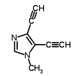 CAS#: 37067-94-0， 4,5-Diethynyl-1-Methyl-1H-Imidazole