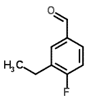 CAS#: 370867-69-9， 3-Ethyl-4-Fluorobenzaldehyde
