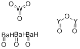结构式 CAS# 37265-86-4, 氧化钡钇钨