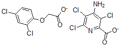 CAS#: 37339-60-9， 4-amino-3,5,6-trichloro-2-Pyridinecarboxylic acid mixt. with (2,4-dichlorophenoxy)acetic acid