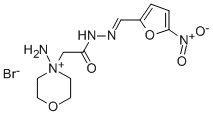 CAS#: 37386-06-4， Amino(((5-Nitrofurfurylidene)Hydrazino)Carbonylmethyl)-Morpholinium Bromide