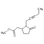 CAS#: 37435-88-4， Methyl [3-Oxo-2-(2-Pentyn-1-Yl)Cyclopentyl]Acetate