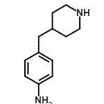CAS#: 37581-35-4， 4-(4-Piperidinylmethyl)Aniline