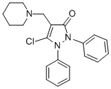 CAS#: 37585-42-5， 5-Chloro-1,2-Di(Phenyl)-4-(Piperidin-1-Ylmethyl)Pyrazol-3-One