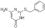 CAS#: 37660-23-4， 6-Amino-2-(Benzylsulfanyl)-4(3H)-Pyrimidinone