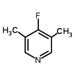 CAS 登录号：37669-66-2， 4-氟-3,5-二甲基吡啶