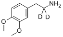 CAS#: 37699-47-1， 2-(3,4-Dimethoxyphenyl)Ethyl-1,1-D2-Amine