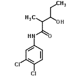 CAS#: 37764-61-7， N-(3,4-Dichlorophenyl)-3-Hydroxy-2-Methylpentanamide