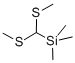 CAS 登录号：37891-79-5， 二(甲硫基)(三甲基硅烷基)甲烷