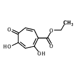 CAS#: 379216-04-3， Ethyl 2,4-Dihydroxy-5-Oxo-1,3,6-Cycloheptatriene-1-Carboxylate