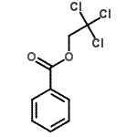 CAS 登录号：37934-99-9， 2,2,2-三氯乙基苯甲酸酯