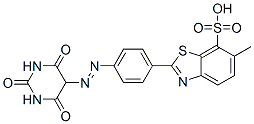 CAS#: 37936-41-7， 6-Methyl-2-[4-[(2,4,6-Trioxo-1,3-Diazinan-5-Yl)Diazenyl]Phenyl]-1,3-Benzothiazole-7-Sulfonic Acid