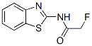 CAS 登录号：37968-14-2， N-2-苯并噻唑基-2-氟-乙酰胺