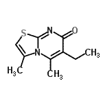 CAS 登录号：381674-22-2， 6-乙基-3,5-二甲基-7H-[1,3]噻唑并[3,2-a]嘧啶-7-酮