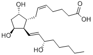 结构式 CAS# 38432-87-0, 11-表前列腺素 F2a