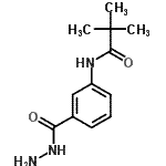 CAS#: 384824-87-7， N-[3-(Hydrazinocarbonyl)Phenyl]-2,2-Dimethylpropanamide