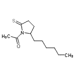 CAS#: 38513-94-9， 1-(2-Hexyl-5-Thioxo-1-Pyrrolidinyl)Ethanone