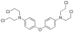 CAS 登录号：38636-40-7， 4-[4-[二(2-氯乙基)氨基]苯氧基]-N,N-二(2-氯乙基)苯胺