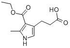 CAS#: 38664-16-3， 4-(2-Carboxy-Ethyl)-2-Methyl-1H-Pyrrole-3-Carboxylic Acid Ethyl Ester