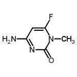CAS 登录号：387334-43-2， 4-氨基-6-氟-1-甲基-2(1H)-嘧啶酮