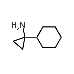 结构式 CAS# 388095-20-3, 1-环己基环丙胺