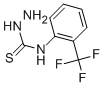 结构式 CAS# 38901-29-0, 4-[2-(三氟甲基)苯基]-3-硫代氨基甲酰肼