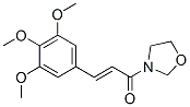 CAS 登录号：38943-53-2， (E)-1-(1,3-恶唑烷-3-基)-3-(3,4,5-三甲氧基苯基)丙-2-烯-1-酮