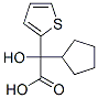 CAS 登录号：3899-50-1， 2-环戊基-2-羟基-2-噻吩-2-基乙酸