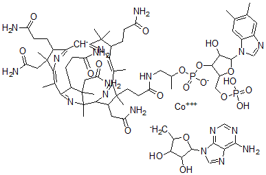 CAS#: 39044-48-9， Adenosylcobalamin 5'-Phosphate