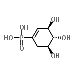 CAS#: 391894-84-1， [(3R,4R,5S)-3,4,5-Trihydroxy-1-Cyclohexen-1-Yl]Phosphonic Acid