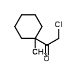 CAS 登录号：39199-11-6， 2-氯-1-(1-甲基环己基)乙酮