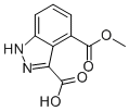 CAS#: 393553-44-1， 1H-Indazole-3,4-Dicarboxylic Acid 4-Methyl Ester