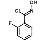 CAS 登录号：39502-43-7， 2-氟-N-羟基苯甲醛肟氯化物