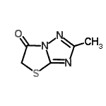 CAS#: 395063-57-7， 2-Methyl[1,3]Thiazolo[3,2-b][1,2,4]Triazol-6(5H)-One