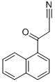 结构式 CAS# 39528-57-9, 1-萘甲酰乙腈