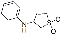 structure of CAS# 39565-69-0, N-(1,1-Dioxido-2,3-Dihydrothien-3-Yl)-N-Phenylamine;[(3R)-1,1-Diketo-2,3-Dihydrothiophen-3-Yl]-Phenyl-Amine;Zinc01800432