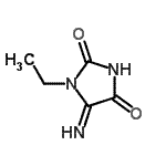 CAS 登录号：396639-40-0， 1-乙基-5-亚氨基-2,4-咪唑烷二酮