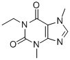CAS#: 39832-36-5， 1-Ethyl-3,7-Dimethylpurine-2,6-Dione