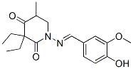 CAS#: 39844-60-5， 3,3-Diethyl-1-[[(E)-(3-Methoxy-4-Oxo-1-Cyclohexa-2,5-Dienylidene)Methyl]Amino]-5-Methylpiperidine-2,4-Dione