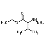 CAS 登录号：3990-19-0， 乙基2-肼基-3-甲基丁酸酯