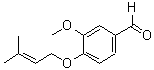 CAS#: 39953-41-8， 3-Methoxy-4-[(3-Methyl-2-Buten-1-Yl)Oxy]Benzaldehyde
