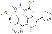 CAS 登录号：39964-81-3， N-[(6,7-二甲氧基异喹啉-1-基)-(3,4-二甲氧基苯基)甲基]-2-苯基乙胺