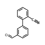 CAS 登录号：400744-71-0， 3'-甲酰基-2-联苯甲腈