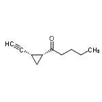CAS#: 400849-91-4， 1-[(1R,2S)-2-Ethynylcyclopropyl]-1-Pentanone