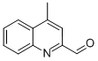 CAS#: 40105-30-4， 4-Methyquinoline-2-Carboxaldehyde