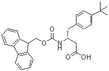 CAS#: 401916-49-2， (betaR)-4-(1,1-dimethylethyl)-beta-[[(9H-fluoren-9-ylmethoxy)carbonyl]amino]-Benzenebutanoic acid