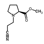 CAS#: 403477-58-7， Methyl 1-(2-Cyanoethyl)-L-Prolinate