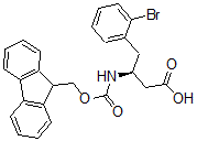 CAS#: 403661-79-0， (betaS)-2-Bromo-beta-[[(9H-fluoren-9-ylmethoxy)carbonyl]amino]-Benzenebutanoic acid