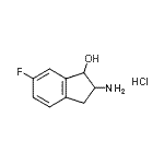 CAS#: 403860-39-9， 2-Amino-6-Fluoro-1-Indanol Hydrochloride (1:1)