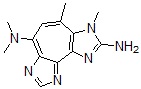 CAS#: 40451-47-6， N(6),N(6),3,4-Tetramethyl-3H-cyclohepta(1,2-d:4,5-d')diimidazole-2,6-diamine